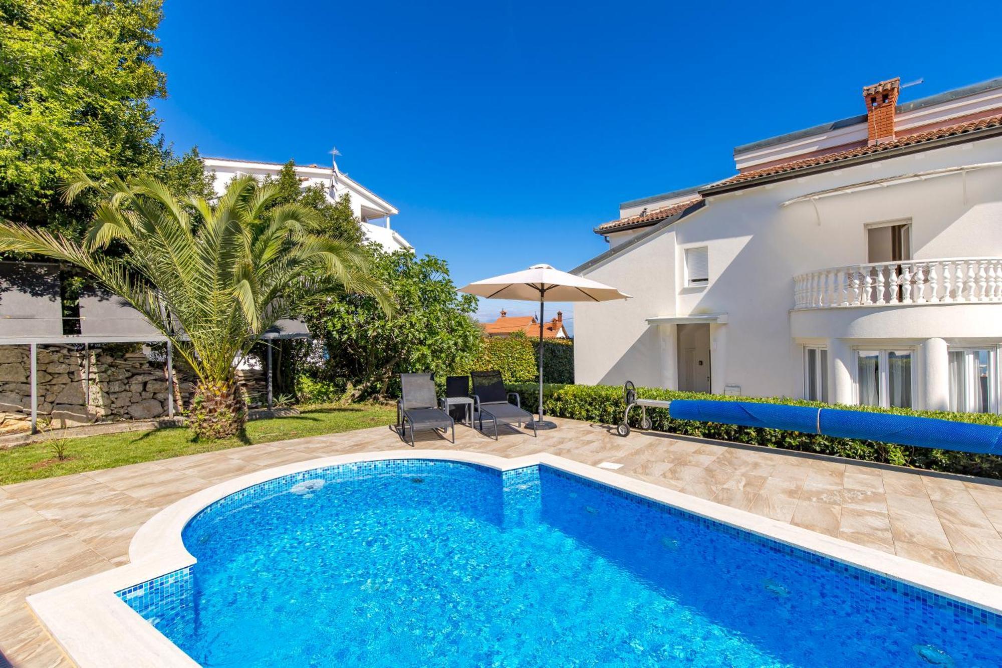 Villa Garden Apartment With Pool Опатія Екстер'єр фото