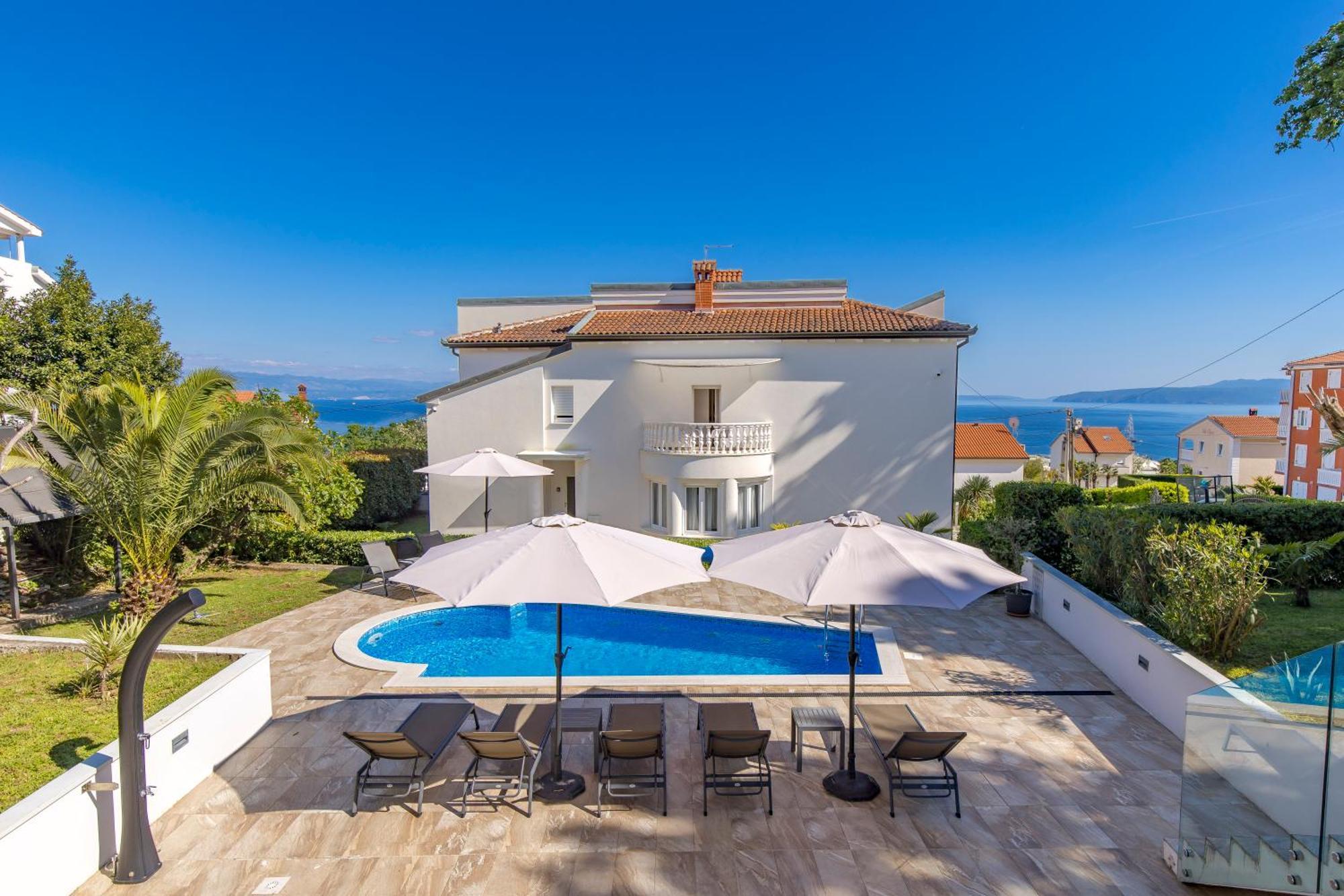 Villa Garden Apartment With Pool Опатія Екстер'єр фото