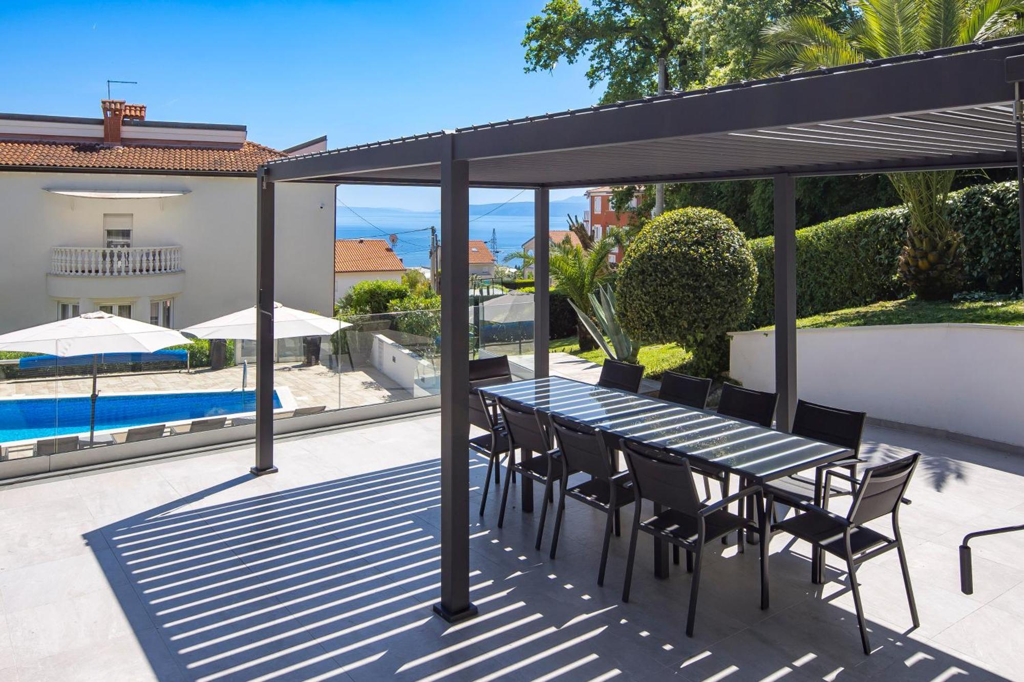 Villa Garden Apartment With Pool Опатія Екстер'єр фото