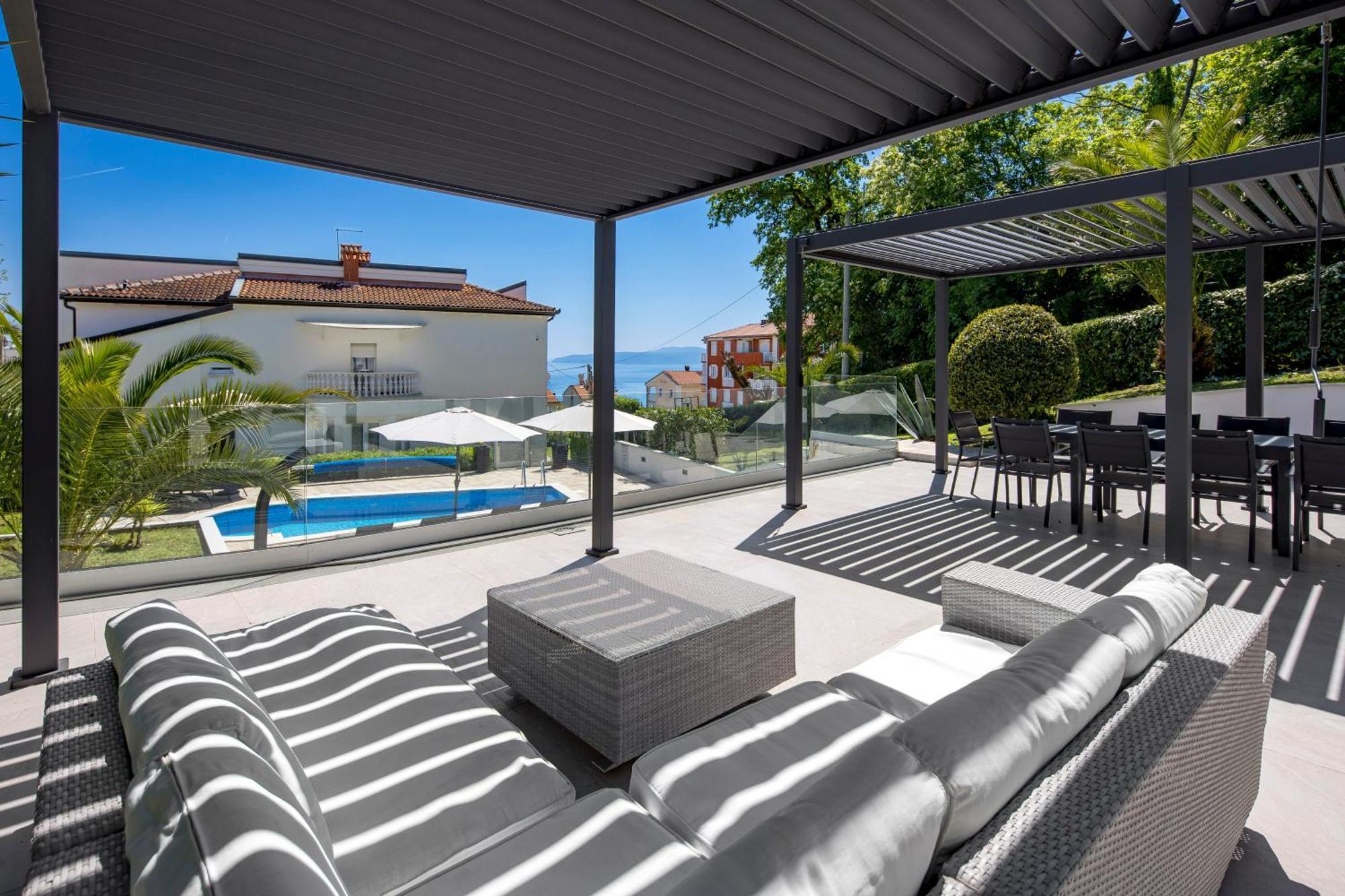 Villa Garden Apartment With Pool Опатія Екстер'єр фото
